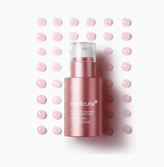 medicube – PDRN Pink Collagen Exosome Shot Serum 7500