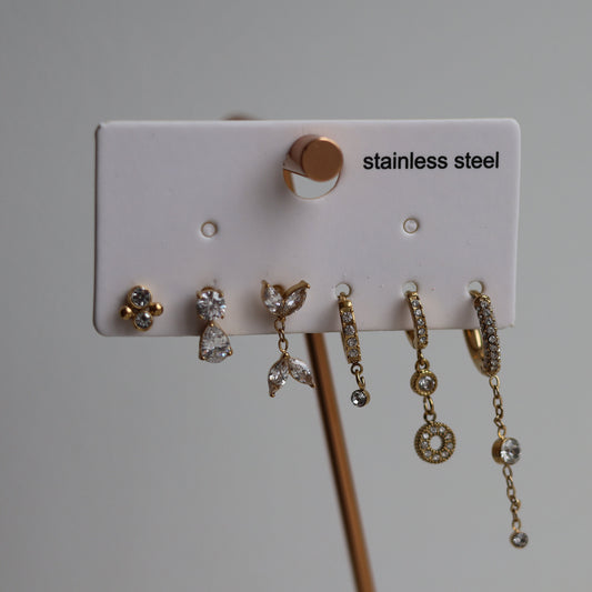 Boucles d'oreille lot Nyra