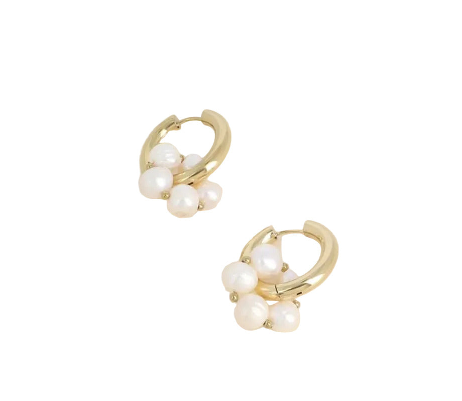 Boucle d'oreille Perle d'eau