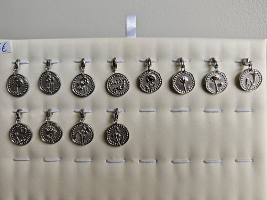 Charm Naissance ARGENTE