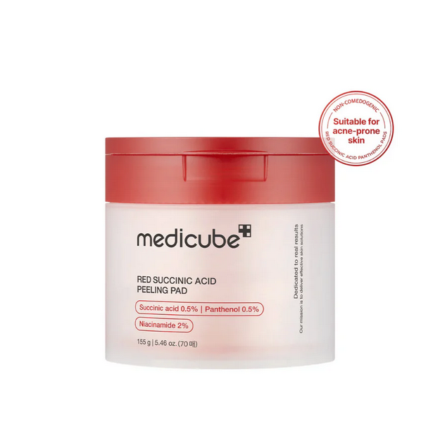 Medicube - Red Succinic Acid Peeling Pad - 155g/70pads