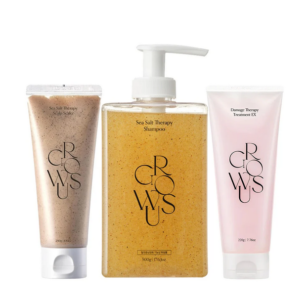 GROWUS – Sea Salt Therapy Shampoo (500 g)