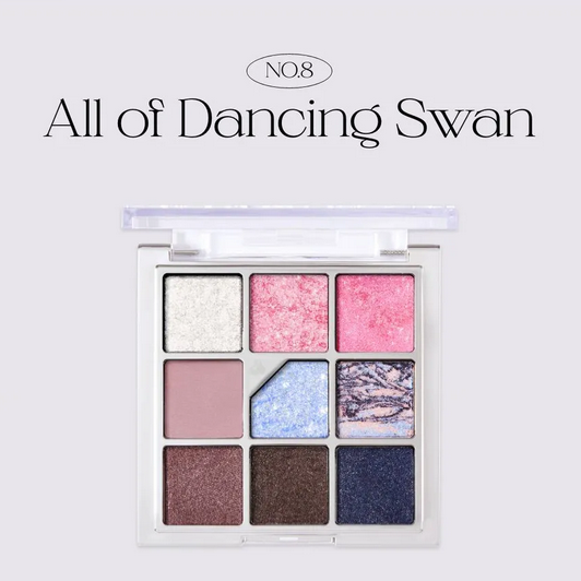 UNLEASHIA – Glitterpedia Eye Palette (9 Types)