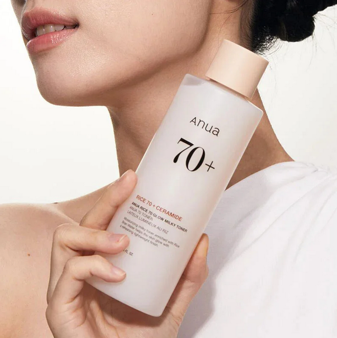 Anua – Rice 70 Glow Milky Toner (250 ml)