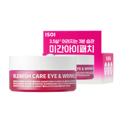 ISOI – Bulgarian Rose Blemish Care Eye & Wrinkle Patch (90 sheets)