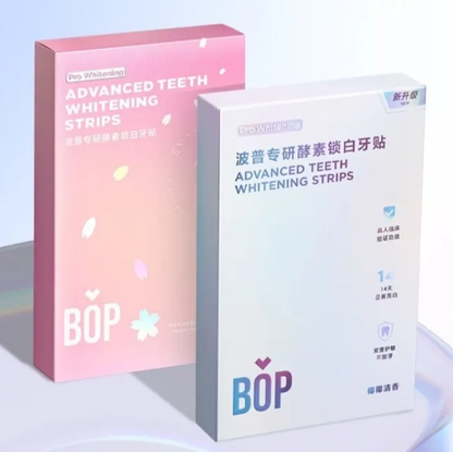 BOP – Advanced Teeth Whitening Strips (2 Flavors)