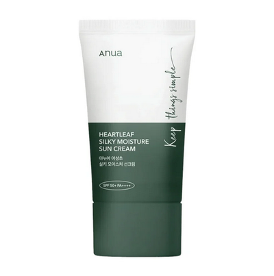 Anua – Heartleaf Silky Moisture Sun Cream SPF50+ PA++++ (50 ml)