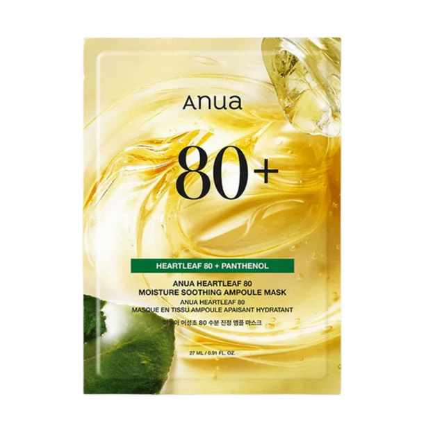 Anua – Heartleaf 80 Moisture Soothing Ampoule Mask