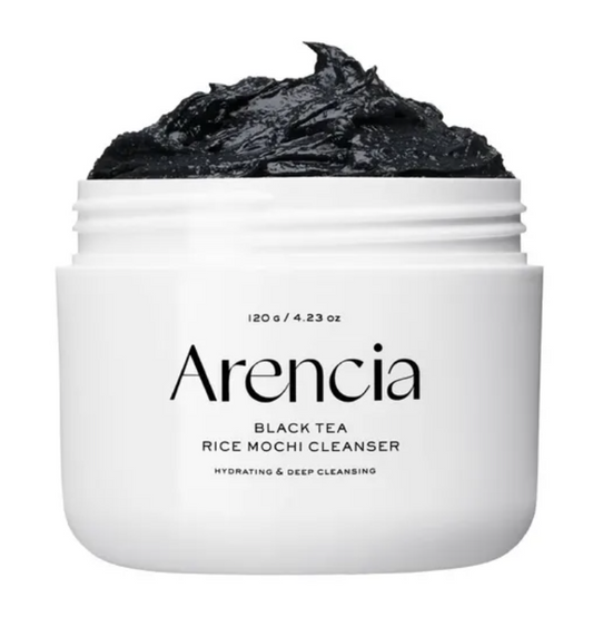 Arencia - Black Tea Rice Mochi Cleanser 120g