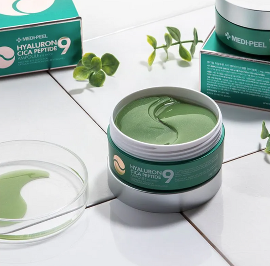 MEDIPEEL - Patchs hydrogel pour les yeux Hyaluron Cica Peptide 9 Ampoule 60 pièces