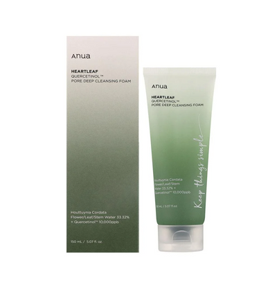 Anua - Heartleaf Quercetinol Pore Deep Cleansing Foam (150 ml)