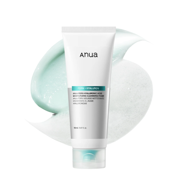 Anua – PDRN Hyaluronic Acid Moisturizing Cleansing Foam