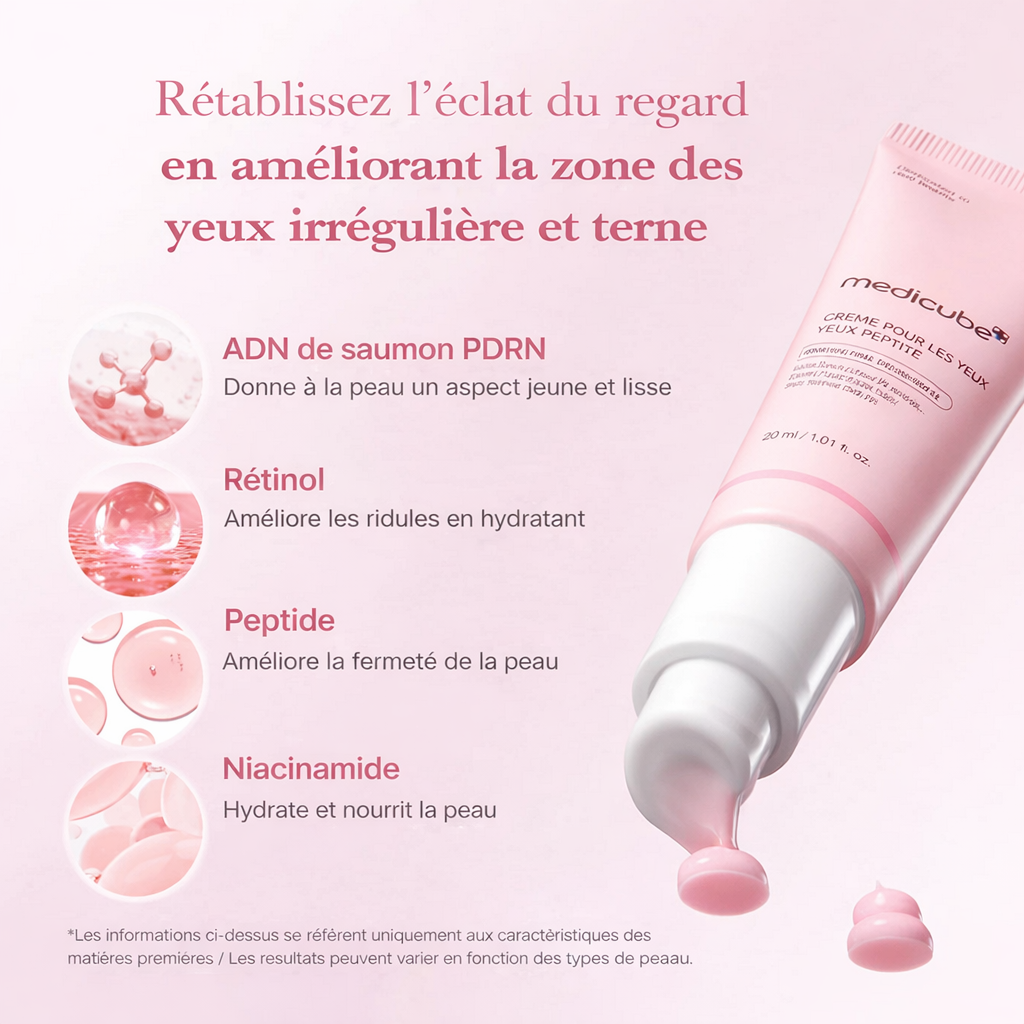Medicube – PDRN Pink Peptide Eye Cream (30 ml)