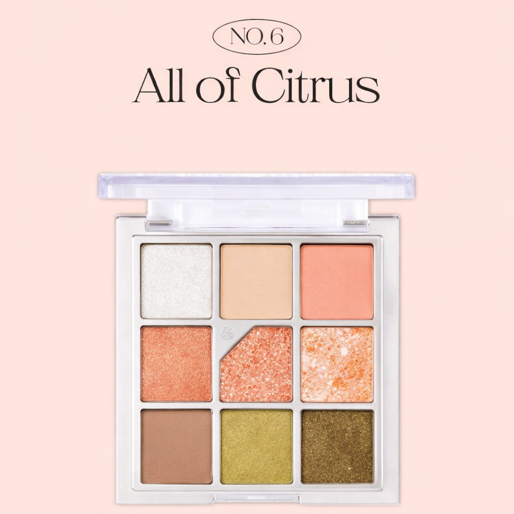 UNLEASHIA – Glitterpedia Eye Palette (9 Types)