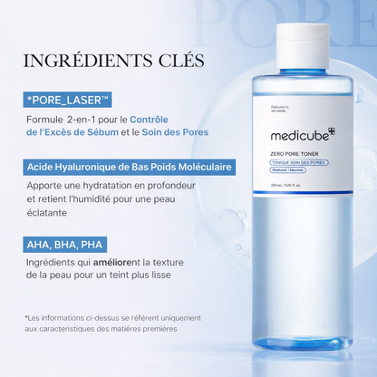 Medicube – Zero Pore Toner (250 ml)