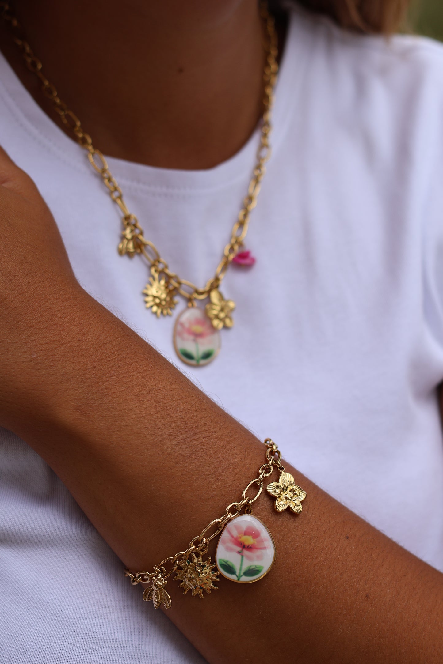 Parure Nyx (Collier & Bracelet)