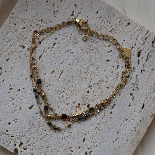 Bracelet 3 rangs Oréa