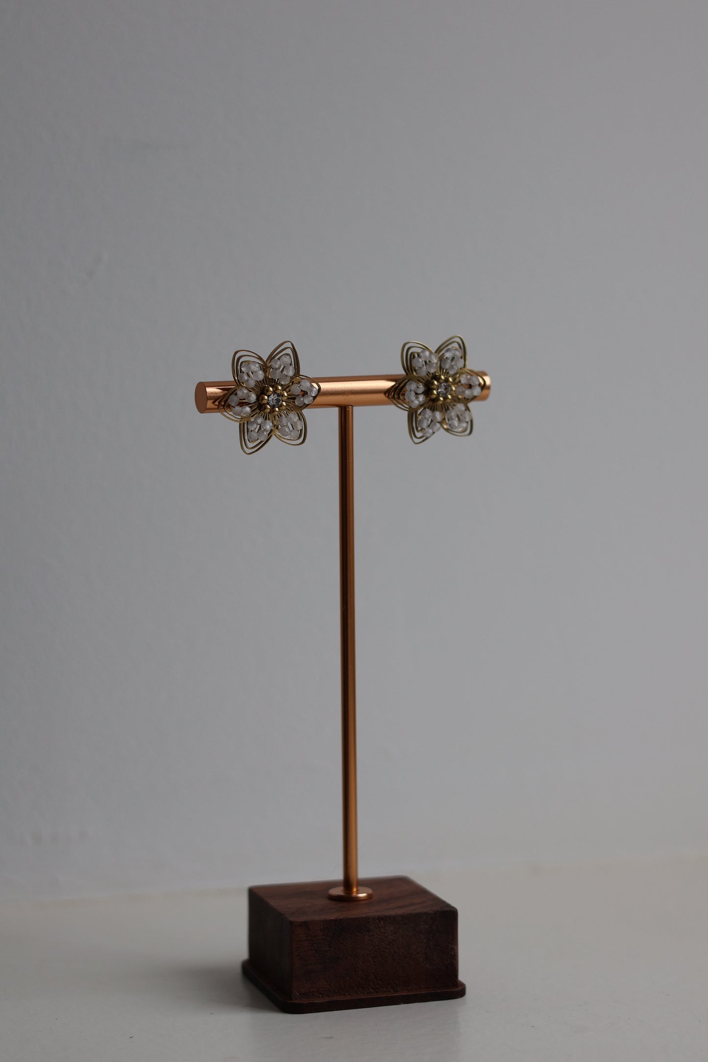 Boucles d'oreille Dahlia