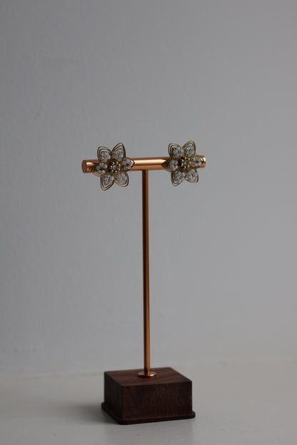 Boucles d'oreille Dahlia