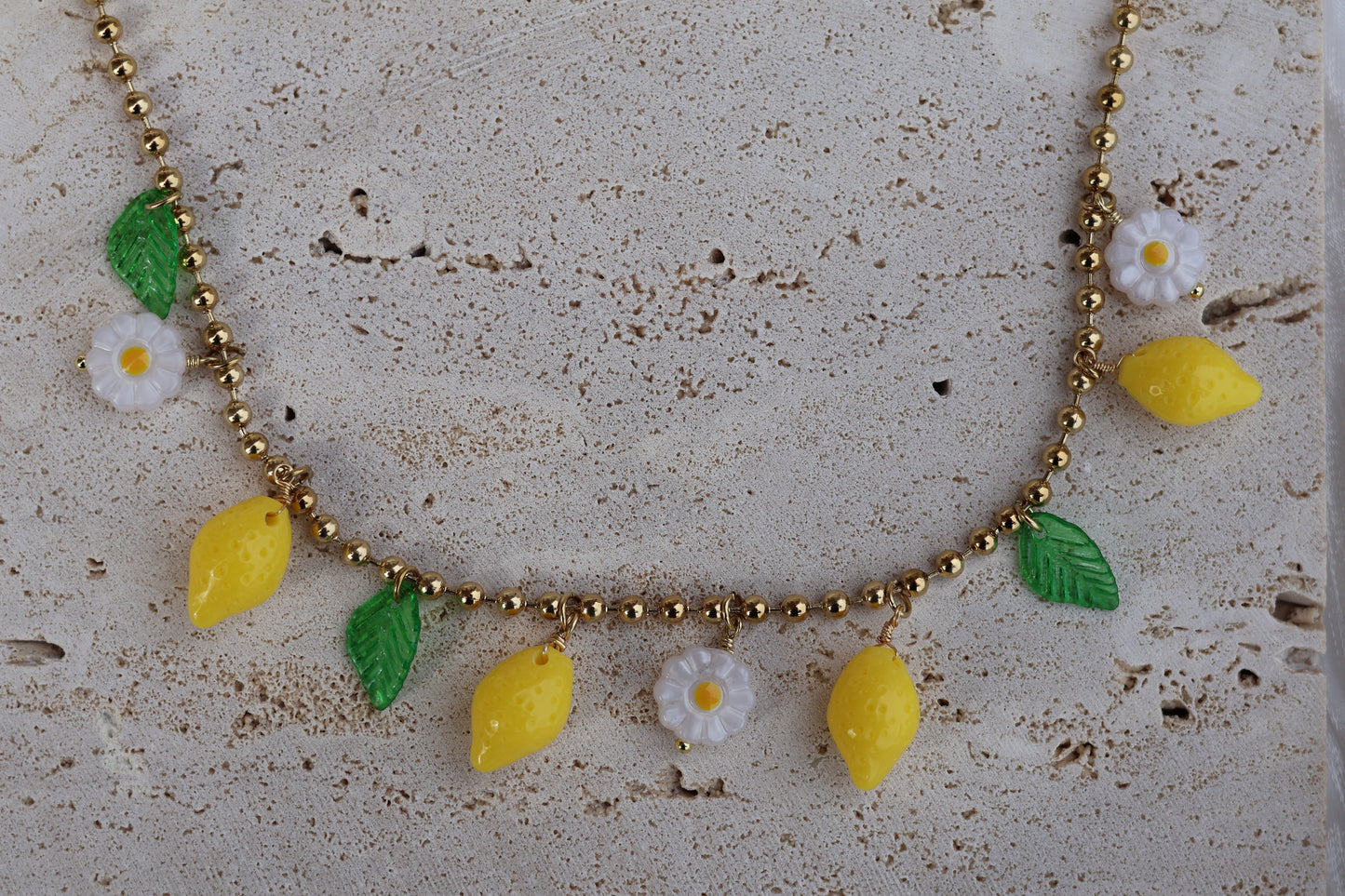Collier Citrina