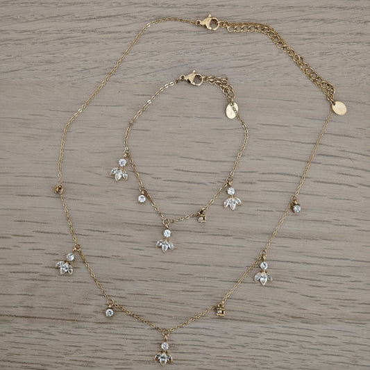 Parure Bali (Collier & Bracelet)